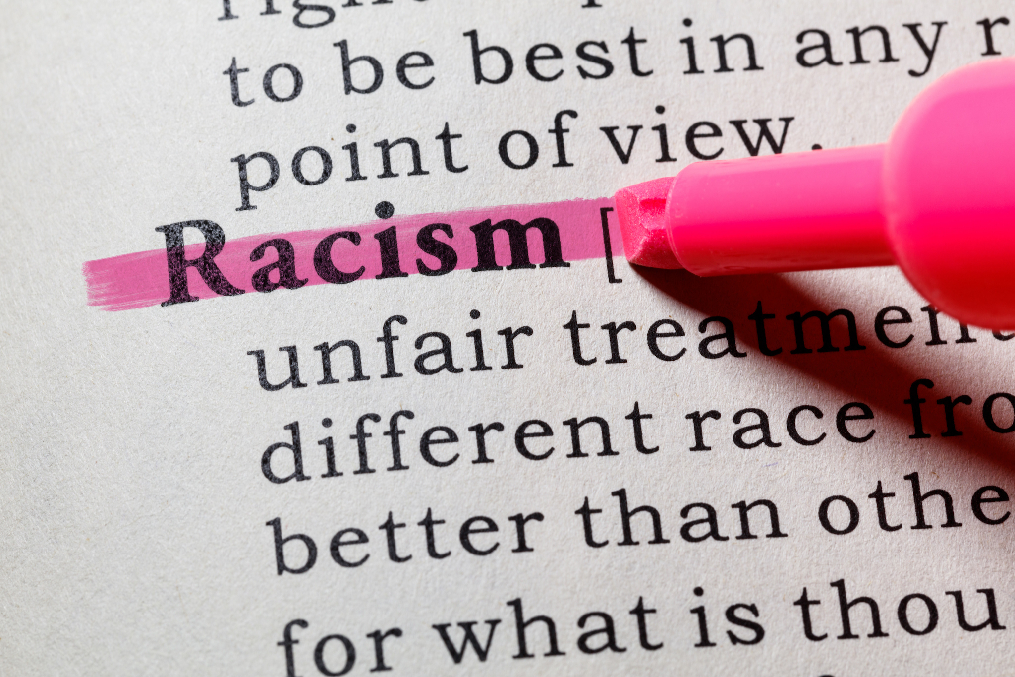 Liberate Your Research – Oppression in Higher Education (1) Liberate Your Research Oppression In Higher Education - Featured Image of a pink highlighter pen highlighting the word "Racism"